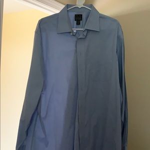 Jos A Bank bottom shirt cuff